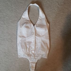 Halter top bodysuit